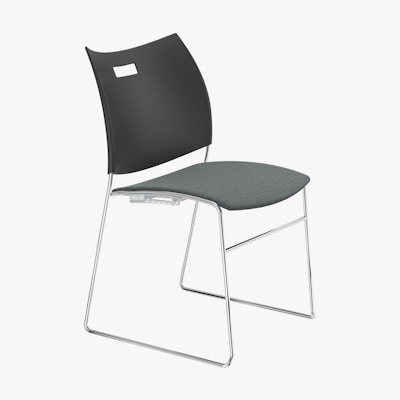 Carver Plastic/Upholstered Chair