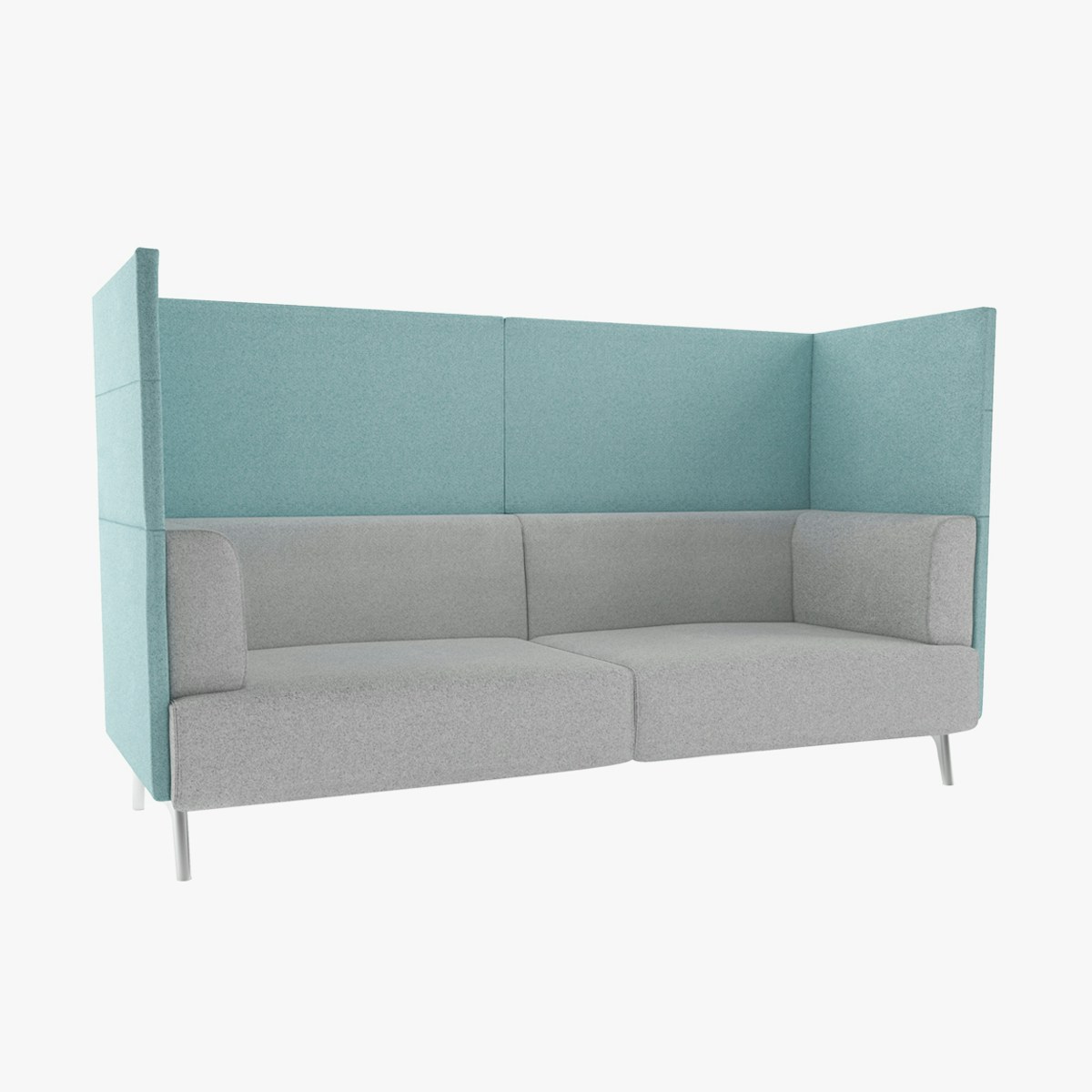 Tryst High Back Two Seat Sofa