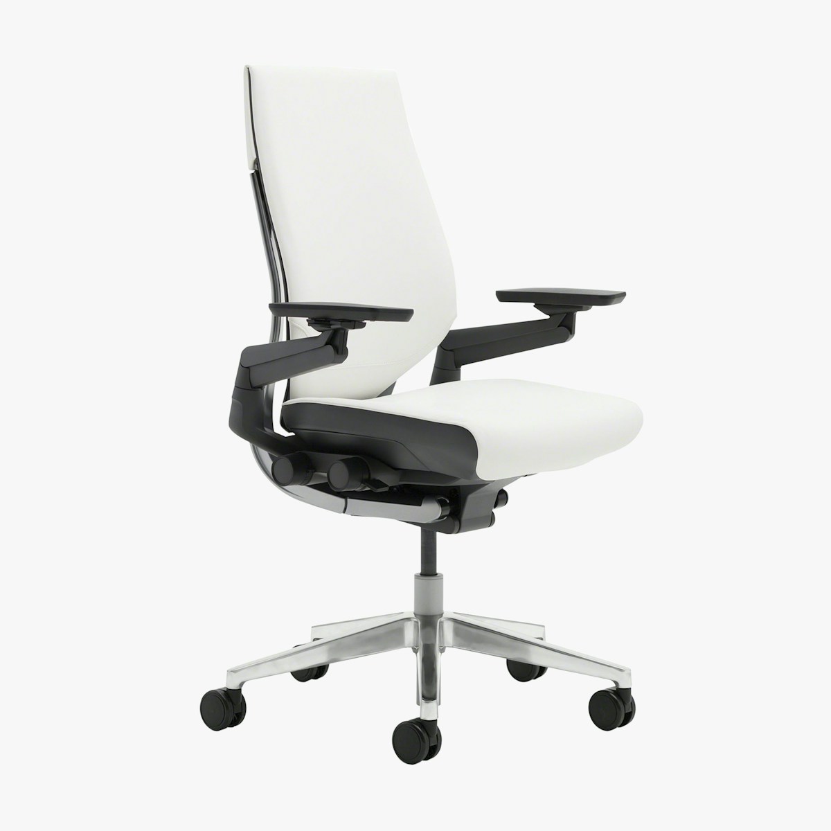 Steelcase Gesture Wrapped Back Leather Office Chair Hunts Office
