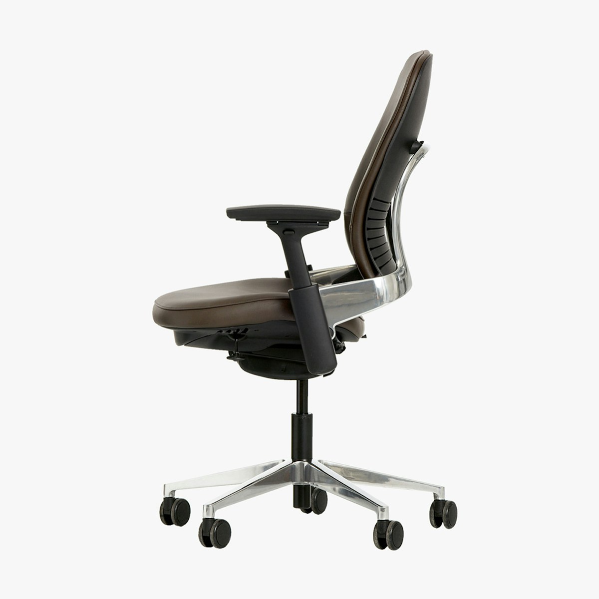 Steelcase Leap Premium Leather Office Chair Hunts Office