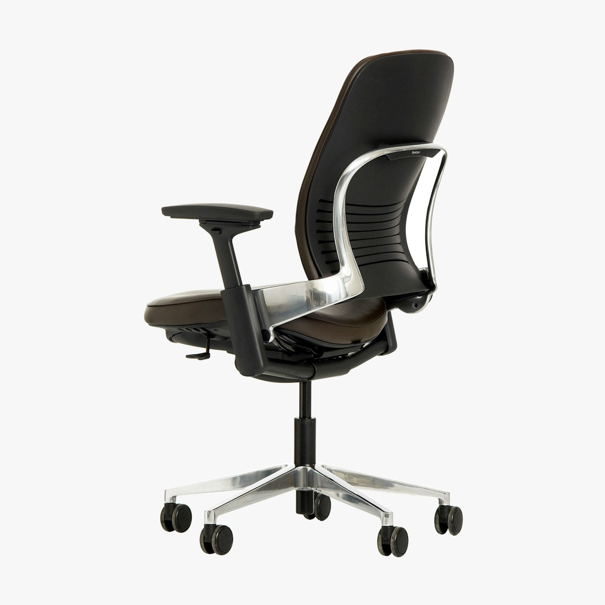 Steelcase Leap Premium Leather Office Chair Hunts Office